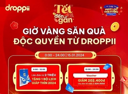 khuyến mãi droppii